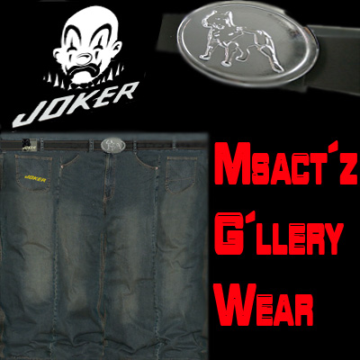 Joker Jeans mit Amstaff Gürtel